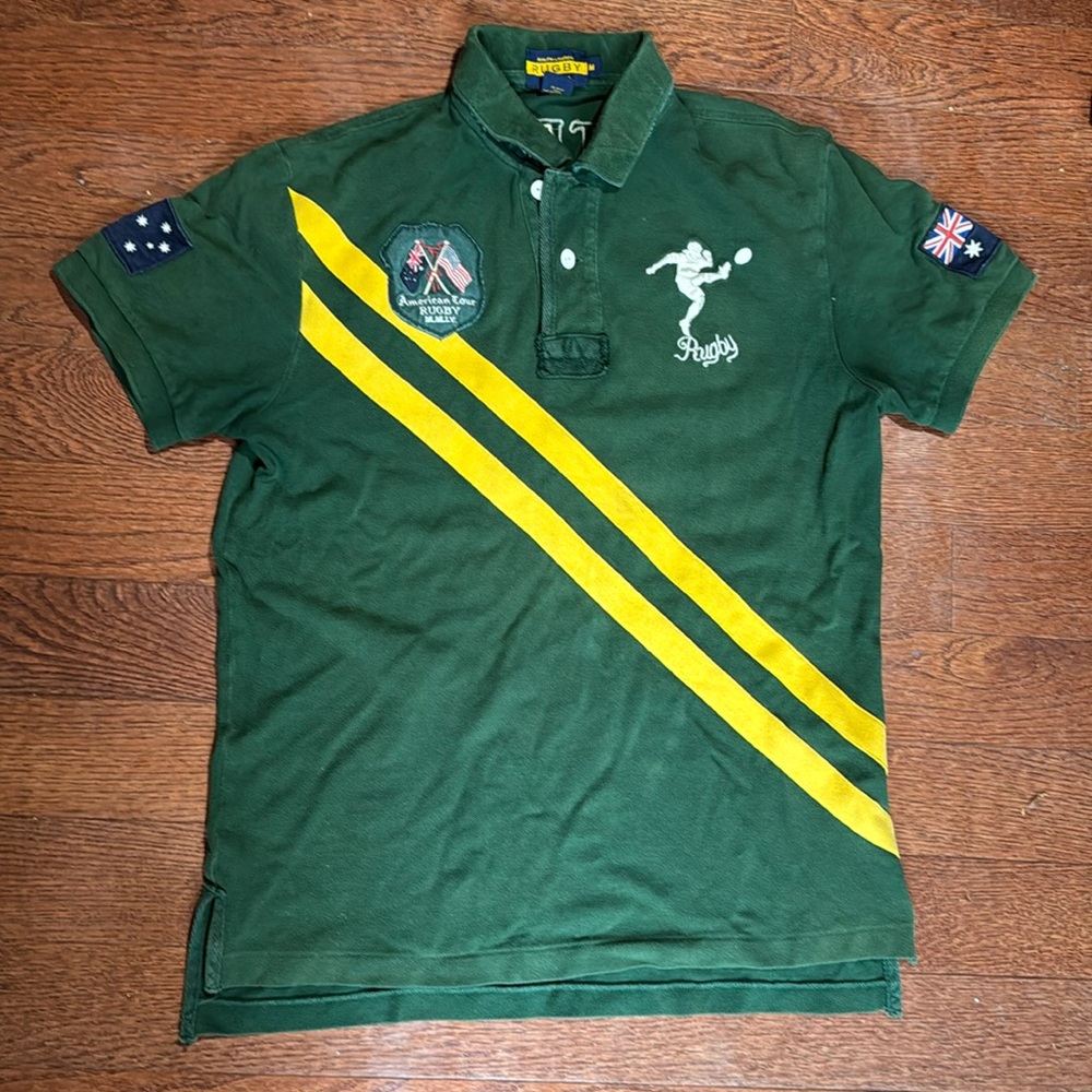 Vintage Polo Ralph Lauren America tour Rugby size Medium